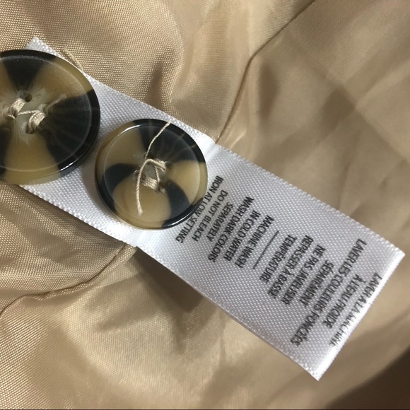 Beige lightweight short trench coat/Jacob/Size S - Picture 8 of 8